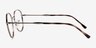 Ray-Ban RB6509 Gunmetal MetalEyeglass Frames from EyeBuyDirect, Side View