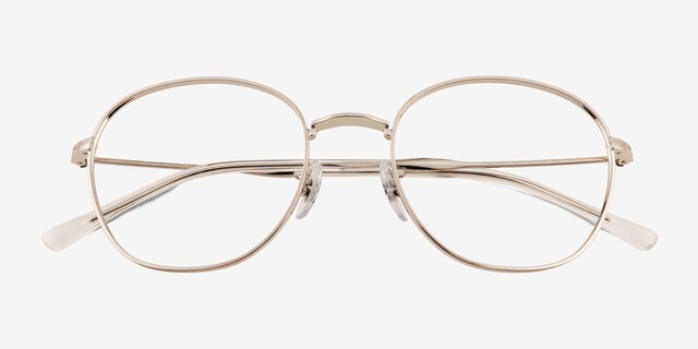 Ray-Ban RB6509 Silver MetalEyeglass Frames from EyeBuyDirect, Closed View