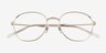 Ray-Ban RB6509 Silver MetalEyeglass Frames from EyeBuyDirect, Closed View