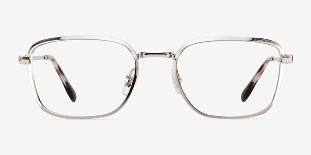 Ray-Ban RB6511 Silver MetalEyeglass Frames from EyeBuyDirect, Front View
