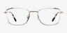 Ray-Ban RB6511 Silver MetalEyeglass Frames from EyeBuyDirect, Front View