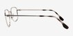 Ray-Ban RB6511 Silver MetalEyeglass Frames from EyeBuyDirect, Side View