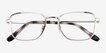 Ray-Ban RB6511 Silver MetalEyeglass Frames from EyeBuyDirect, Closed View