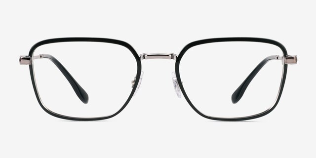 Ray-Ban RB6511 Green Gunmetal MetalEyeglass Frames from EyeBuyDirect, Front View