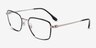 Ray-Ban RB6511 Green Gunmetal MetalEyeglass Frames from EyeBuyDirect, Angle View