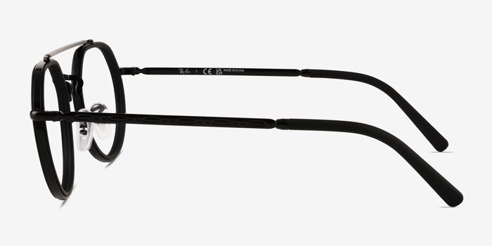 Ray-Ban RB3765V Black Metal Eyeglass Frames from EyeBuyDirect