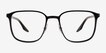 Ray-Ban RB6512 Black MetalEyeglass Frames from EyeBuyDirect, Front View