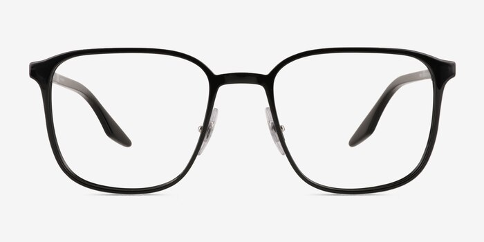 Ray-Ban RB6512 Black Metal Eyeglass Frames from EyeBuyDirect