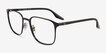 Ray-Ban RB6512 Black MetalEyeglass Frames from EyeBuyDirect, Angle View