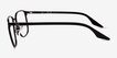 Ray-Ban RB6512 Black MetalEyeglass Frames from EyeBuyDirect, Side View