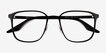 Ray-Ban RB6512 Black MetalEyeglass Frames from EyeBuyDirect, Closed View