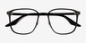 Ray-Ban RB6512 Black MetalEyeglass Frames from EyeBuyDirect, Closed View