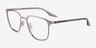 Ray-Ban RB6512 Brushed Gunmetal MetalEyeglass Frames from EyeBuyDirect, Angle View