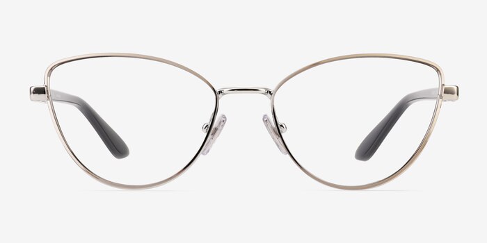 Vogue Eyewear VO4285 Silver Metal Eyeglass Frames from EyeBuyDirect