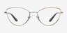 Vogue Eyewear VO4285 Silver MetalEyeglass Frames from EyeBuyDirect, Front View