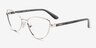 Vogue Eyewear VO4285 Silver MetalEyeglass Frames from EyeBuyDirect, Angle View
