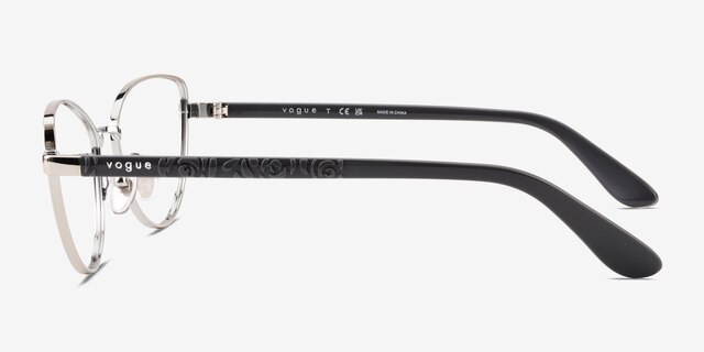 Vogue Eyewear VO4285 Silver MetalEyeglass Frames from EyeBuyDirect, Side View