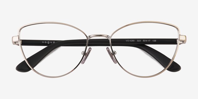 Vogue Eyewear VO4285 Silver MetalEyeglass Frames from EyeBuyDirect, Closed View