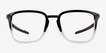 Oakley Cognitive Black Clear MetalEyeglass Frames from EyeBuyDirect, Front View