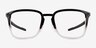 Oakley Cognitive Black Clear MetalEyeglass Frames from EyeBuyDirect, Front View