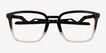 Oakley Cognitive Black Clear MetalEyeglass Frames from EyeBuyDirect, Closed View