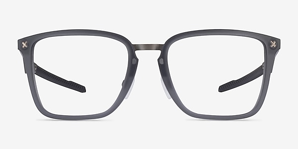 Oakley Cognitive Satin Gray Metal Eyeglass Frames