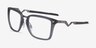 Oakley Cognitive Satin Gray TitaniumEyeglass Frames from EyeBuyDirect, Angle View