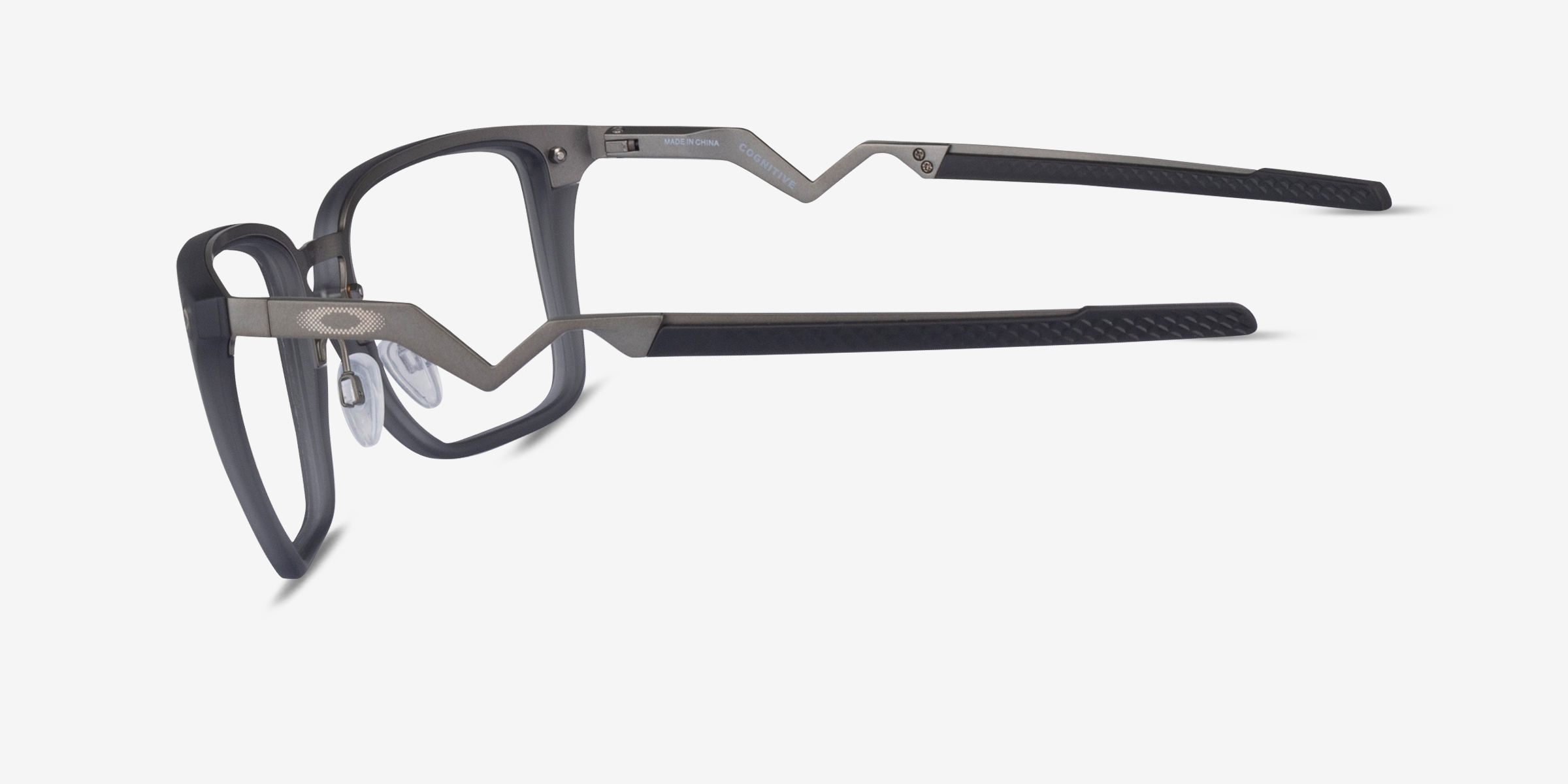 Oakley Cognitive - Square Satin Gray Frame Eyeglasses | Eyebuydirect