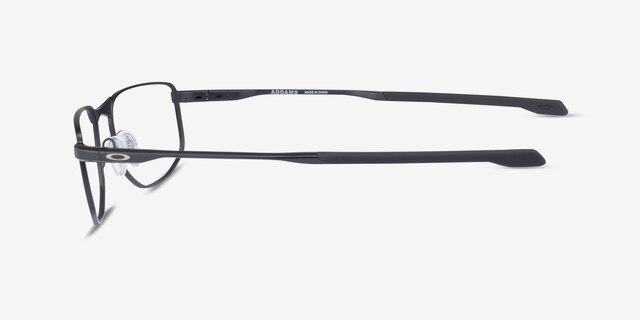 Oakley Addams Satin Black MetalEyeglass Frames from EyeBuyDirect, Side View
