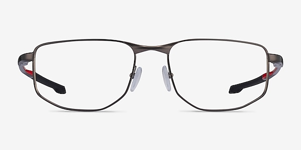 Oakley Addams Brown Gunmetal Metal Eyeglass Frames