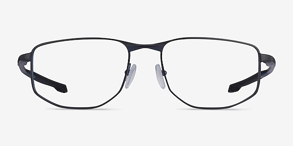 Oakley Addams Matte Dark Blue Metal Eyeglass Frames