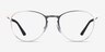 Ray-Ban RB6375 Matte Silver MetalEyeglass Frames from EyeBuyDirect, Front View