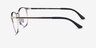 Ray-Ban RB6375 Matte Silver MetalEyeglass Frames from EyeBuyDirect, Side View