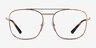 Vogue Eyewear VO4140M Tortoise Gold MetalEyeglass Frames from EyeBuyDirect, Front View