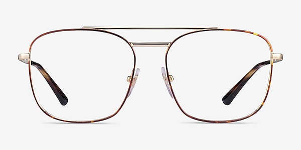 Vogue Eyewear VO4140M Tortoise Gold Metal Eyeglass Frames