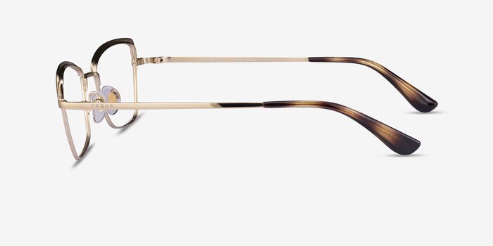 Vogue Eyewear VO4185 Tortoise Gold Metal Eyeglass Frames from EyeBuyDirect