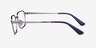 Vogue Eyewear VO4191 Purple MetalEyeglass Frames from EyeBuyDirect, Side View