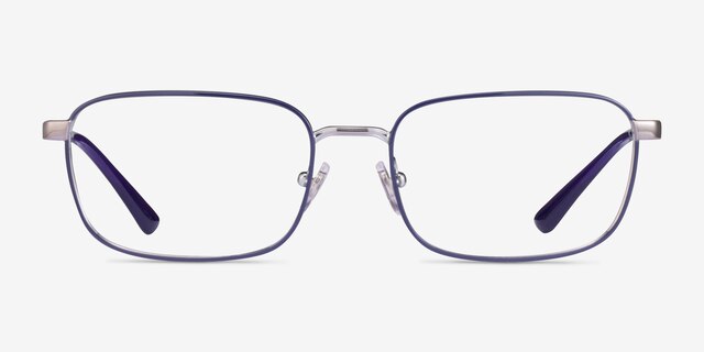 Vogue Eyewear VO4191 Dark Purple MetalEyeglass Frames from EyeBuyDirect, Front View