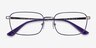 Vogue Eyewear VO4191 Dark Purple MetalEyeglass Frames from EyeBuyDirect, Closed View