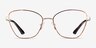 Vogue Eyewear VO4195 Tortoise Gold MetalEyeglass Frames from EyeBuyDirect, Front View