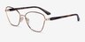 Vogue Eyewear VO4195 Tortoise Gold MetalEyeglass Frames from EyeBuyDirect, Angle View