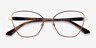 Vogue Eyewear VO4195 Tortoise Gold MetalEyeglass Frames from EyeBuyDirect, Closed View