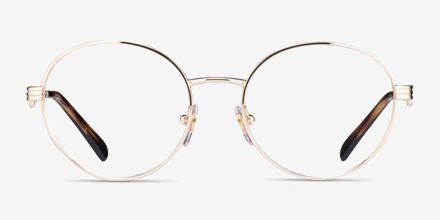 Vogue Eyewear VO4222 Light Gold MetalEyeglass Frames from EyeBuyDirect, Front View