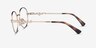 Vogue Eyewear VO4222 Light Gold MetalEyeglass Frames from EyeBuyDirect, Side View