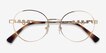 Vogue Eyewear VO4222 Pale Gold MetalEyeglass Frames from EyeBuyDirect, Closed View