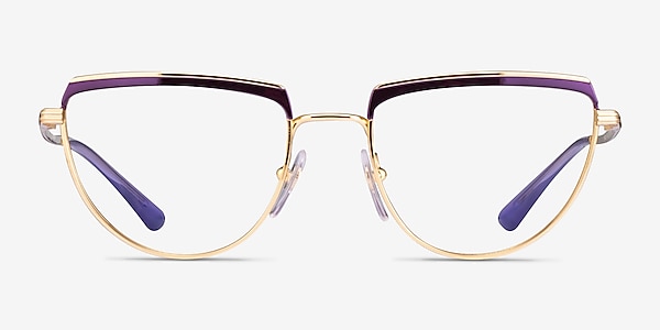 Vogue Eyewear VO4230 Purple Gold Metal Eyeglass Frames