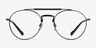 Vogue Eyewear VO4239 Black MetalEyeglass Frames from EyeBuyDirect, Front View