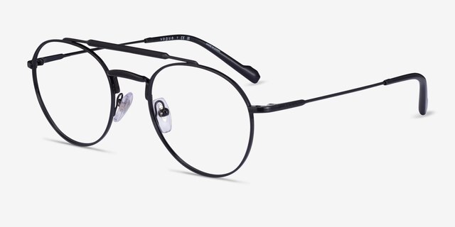 Vogue Eyewear VO4239 Black MetalEyeglass Frames from EyeBuyDirect, Angle View