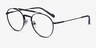 Vogue Eyewear VO4239 Black MetalEyeglass Frames from EyeBuyDirect, Angle View