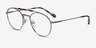 Vogue Eyewear VO4239 Gunmetal MetalEyeglass Frames from EyeBuyDirect, Angle View